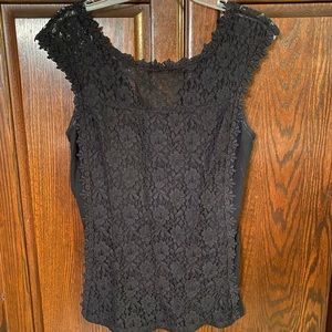 Lace front express shirt